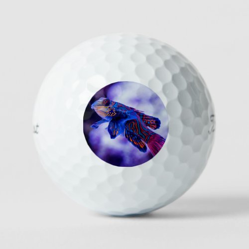 Mandarin Goby Fish Golf Balls