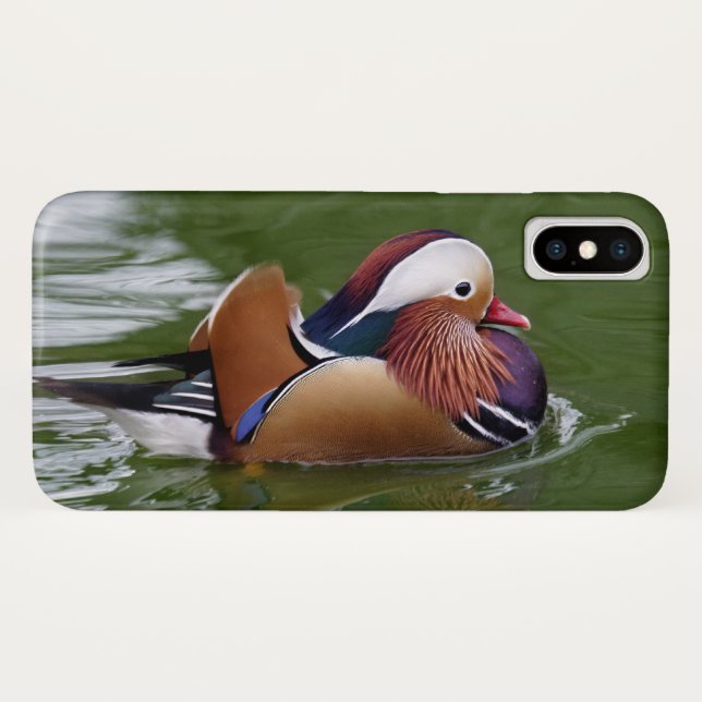 Mandarin iPhone X Case (Back (Horizontal))