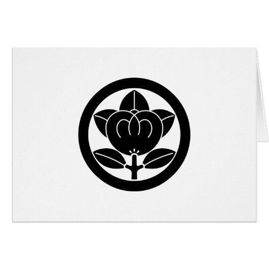 Mandarin orange in circle cards (Front Horizontal)