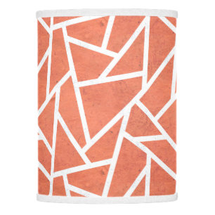 Mandarin orange mosaic pattern lamp shade