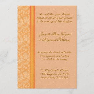 Mandarin Wedding Invitation