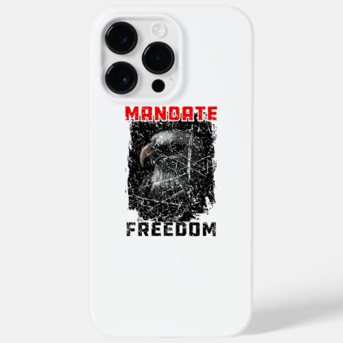 Mandate Freedom American Eagle Red and white desig Case_Mate iPhone 14 Pro Max Case