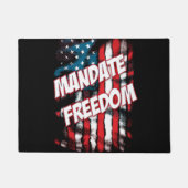 Mandate Freedom Doormat (Front)