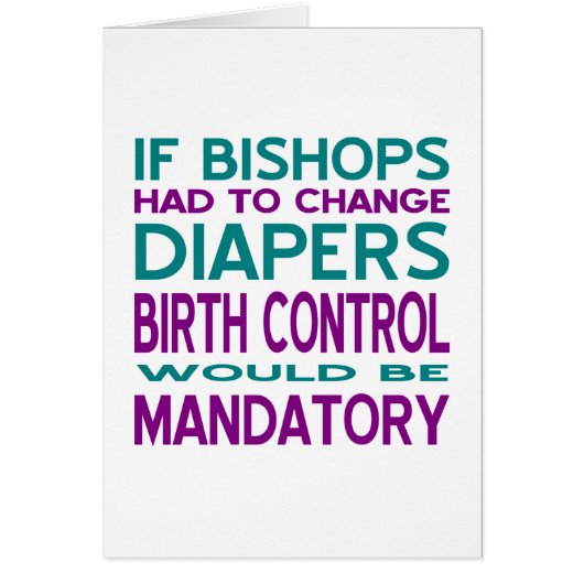 Mandatory Birth Control 2 Cards (Front)