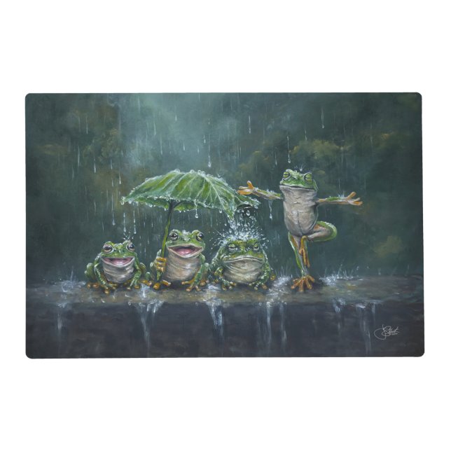"Mandatory Fun" Double sided Bonus! Placemat (Front)
