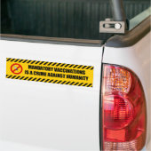 Mandatory Vaccinations is a Crime Against Humanity Bumper Sticker (On Truck)