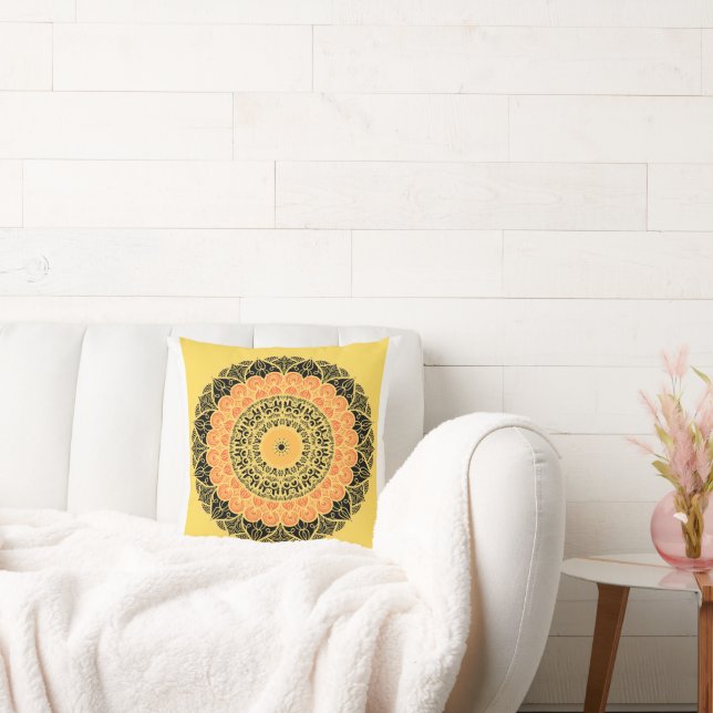 Mandela art  throw pillow (Couch)