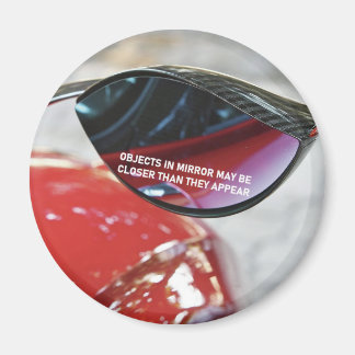 Mandela Effect objects in mirror may be closer  Magnet