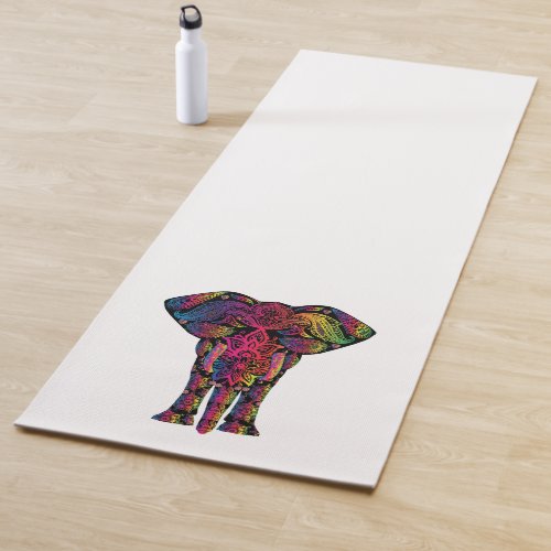 Mandela Elephant Yoga Mat