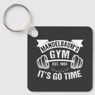 Mandelbaum’s Gym It’s Go Time Keychain