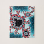 Mandelbrot 7 jigsaw puzzle<br><div class="desc">Mandelbrot fractal. Computer-generated image derived form a Mandelbrot Set. | LAGUNA DESIGN | AssetID: 122375838</div>