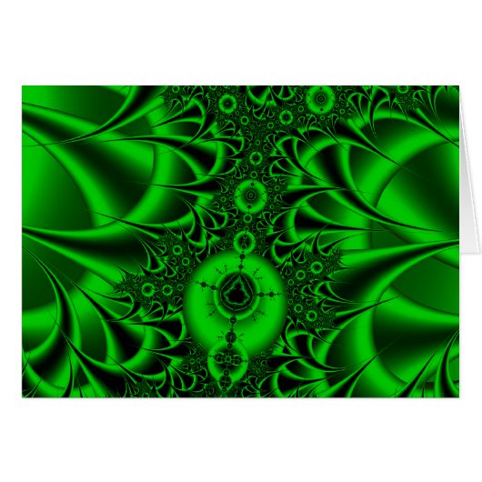 mandelbrot: alien mite cards (Front Horizontal)
