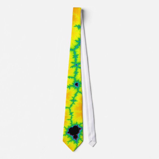 Mandelbrot Art Neck Tie (Front)