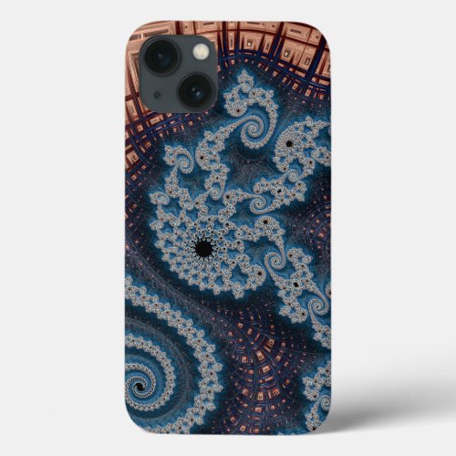 Mandelbrot fractal  coffee mug iPhone 13 case