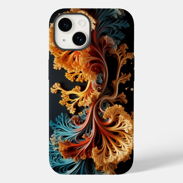 Mandelbrot Fractal Julia Set Case-Mate iPhone Case (Back)