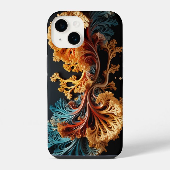 Mandelbrot Fractal Julia Set Iphone Case (Back)