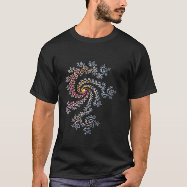 Mandelbrot Fractal Long Sleeve T Shirt (Front)