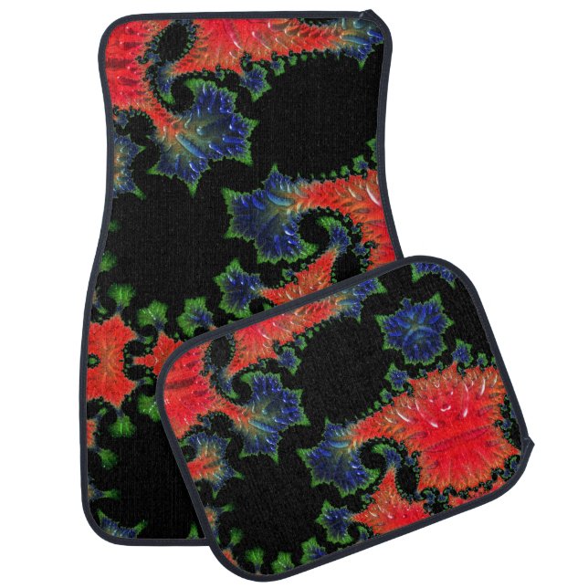 Mandelbrot Garden Car Mat Set (Set)