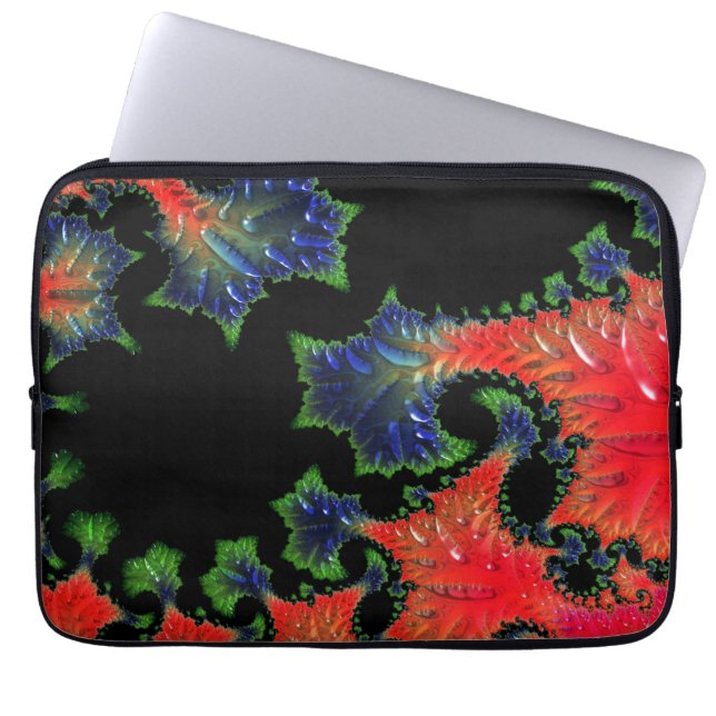 Mandelbrot Garden Electronics Bag (Front)