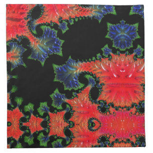 Mandelbrot Garden Napkins