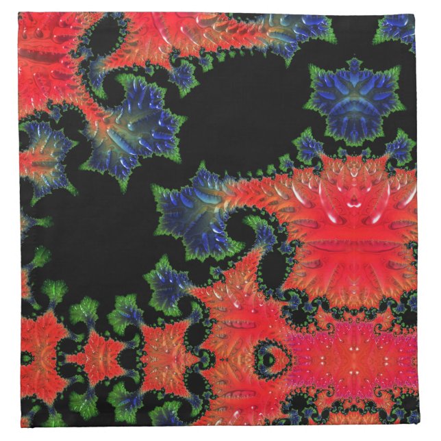 Mandelbrot Garden Napkins (Front)