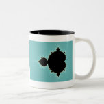 Mandelbrot Set 06 - Fractal Two-Tone Coffee Mug
