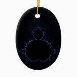 Mandelbrot Set 10 Ceramic Ornament