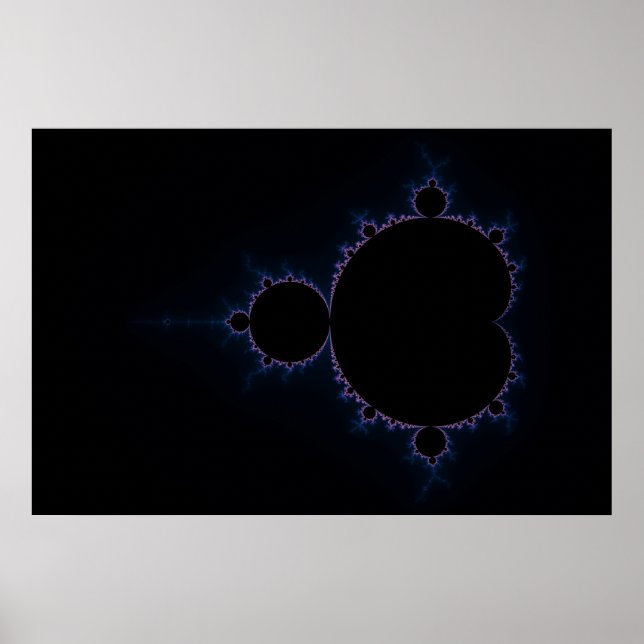 Mandelbrot Set 10 Poster (Front)