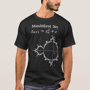 Mandelbrot Set Chaos Butterfly Physics Math Teache T-Shirt