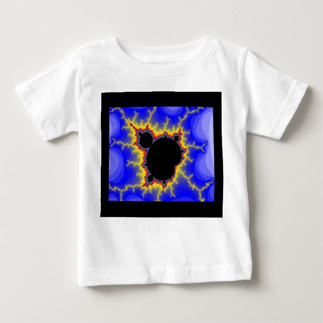 Mandelbrot Set Fractal Baby T-Shirt (Front)