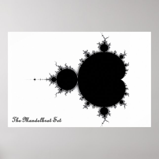 Mandelbrot Set Poster (Front)