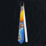 Mandelbrot Set Satellite Double Spiral Fractal Neck Tie<br><div class="desc">The Mandelbrot set is a mathematical set of points whose boundary is a distinctive and easily recognizable two-dimensional fractal shape. The set is closely related to Julia sets (which include similarly complex shapes) and is named after the mathematician Benoit Mandelbrot,  who studied and popularized it.</div>