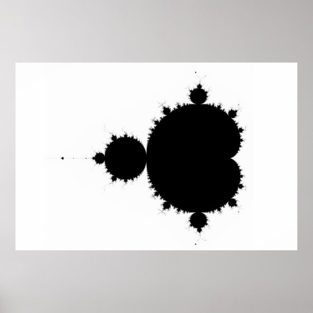 Mandelbrot Set Very large poster (Front)