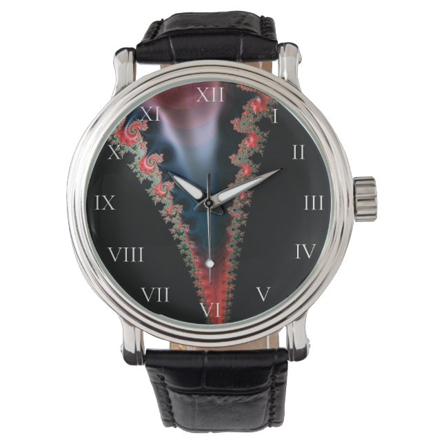 Mandelbrot Zip Watch (Front)