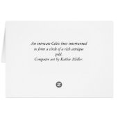 Mandella gold cards (Back Horizontal)