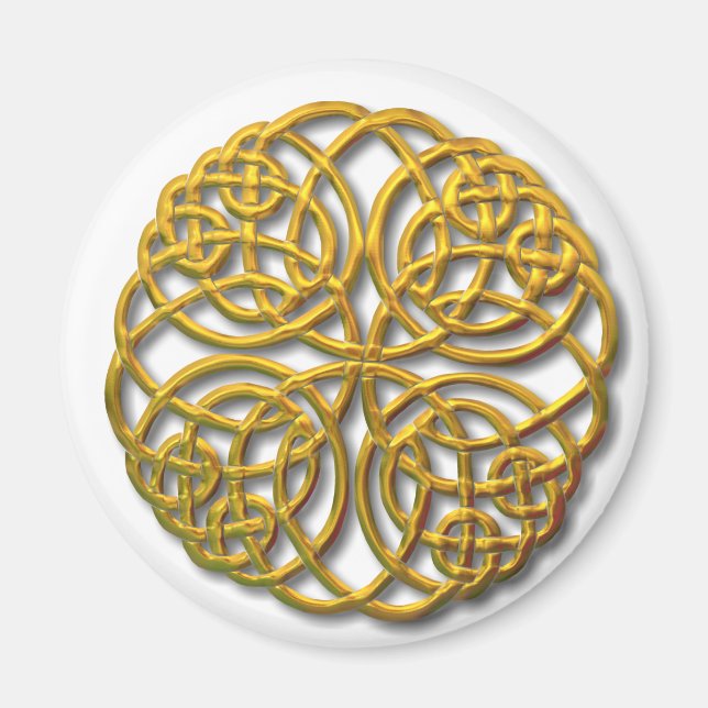 Mandella gold magnet (Front)