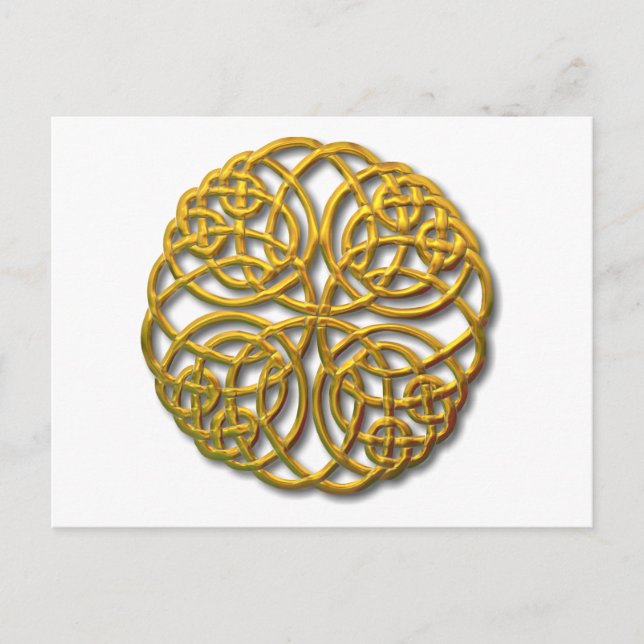 Mandella gold postcard (Front)