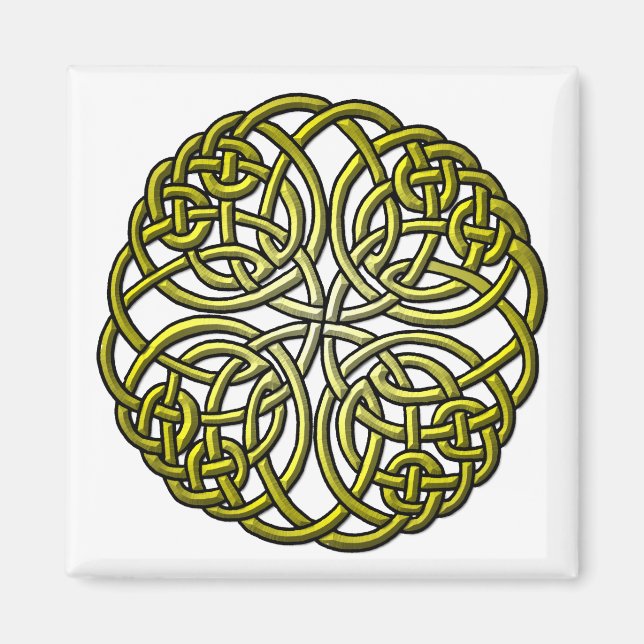 Mandella green magnet (Front)