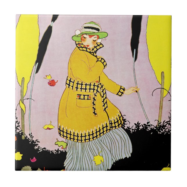 Mandel's Magazine Ceramic Tile (Front)