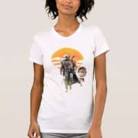 Mando and The Child | Sunset Walk T-Shirt