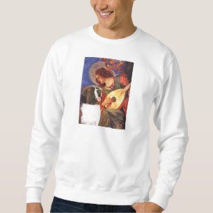 Mandolin Angel - Saint Bernard Sweatshirt
