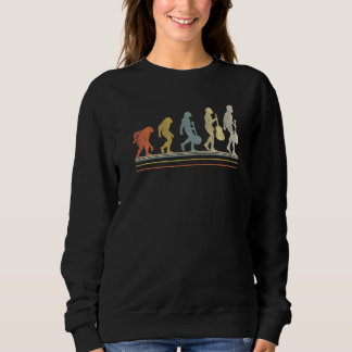 Mandolin Evolution Retro Vintage Evolution Of Man Sweatshirt