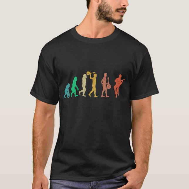 Mandolin Evolution T-Shirt (Front)