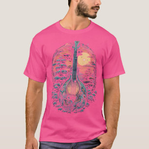 Mandolin Guitar Nature Bluegrass Music Band Mando T-Shirt