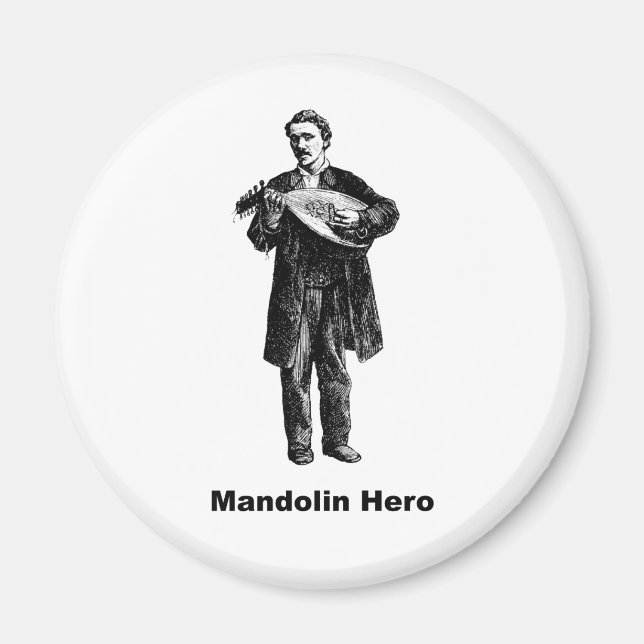 Mandolin Hero Magnet (Front)