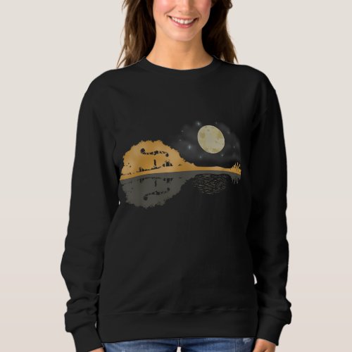 Mandolin Men Country Music Moon Bluegrass Sweatshirt