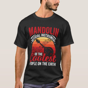Mandolin Music Instrument Player Expert Musician P T-Shirt