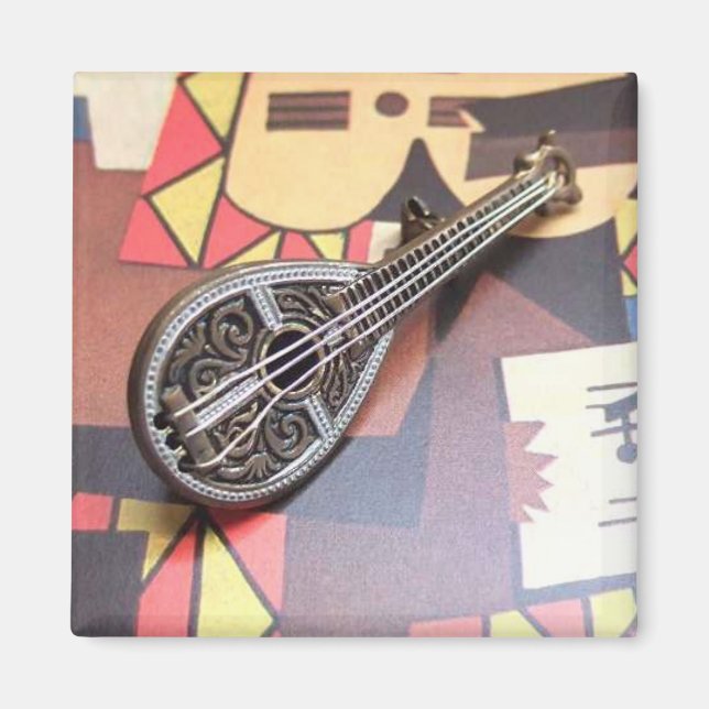 "Mandolin Music" Magnet (Front)