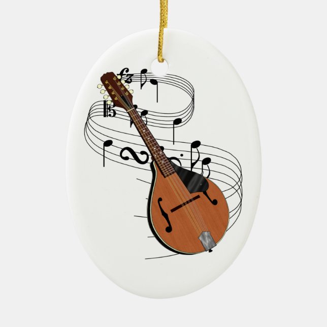 Mandolin Ornament (Front)