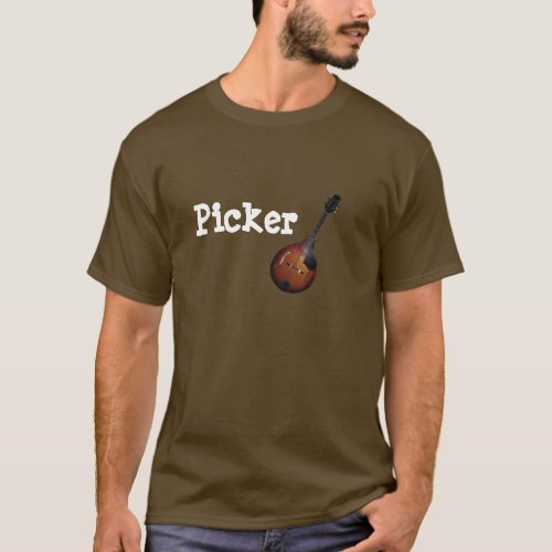 Mandolin Picker T_Shirt